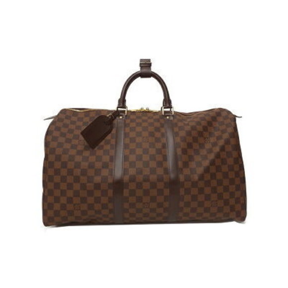 Louis Vuitton Damier Keepall Boston Bag - Picture 1 of 8